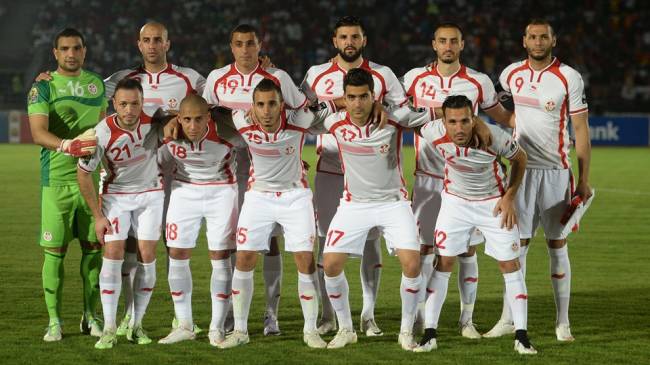 Le onze tunisien aligné face au Cap-Vert dans le cadre de la première journée du groupe B de la CAN 2015. (Photo AFP)