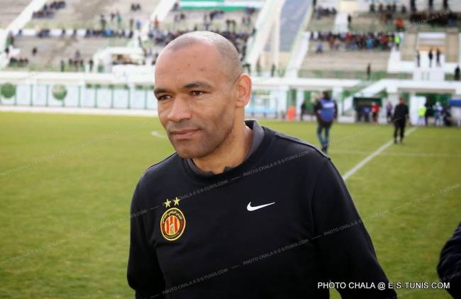 José Morais, head coach de l'Espérance Sportive de Tunis, confiant avant d'affronter Al Merrikh à Radès. (Photo CHALA)