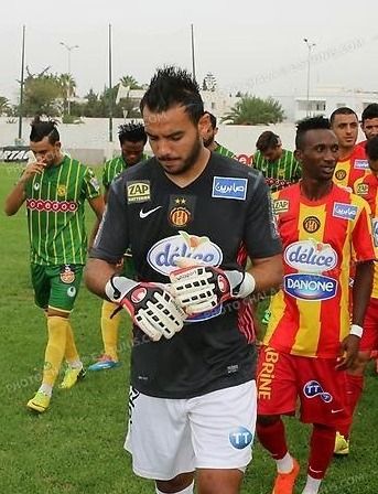 Face à Al Ahly, Moez Ben Chérifia sera de nouveau titulaire. (Photo CHALA)