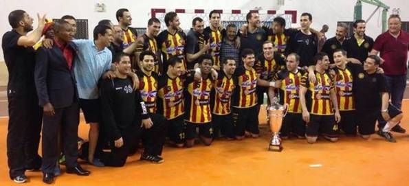 Les Sang et Or battent Al Ahly SC et conservent leur titre de champions d'Afrique des clubs vainqueurs de coupe. (Photo CAHB)