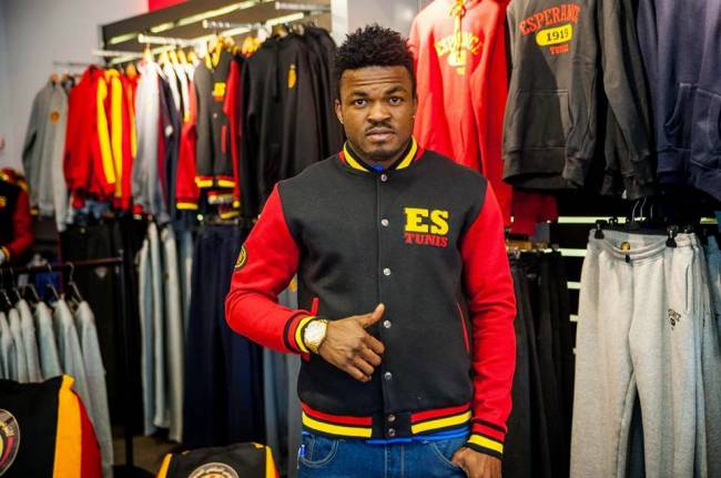 Samuel Emem Eduok à la boutique Taraji Store. (Photo Taraji Store)