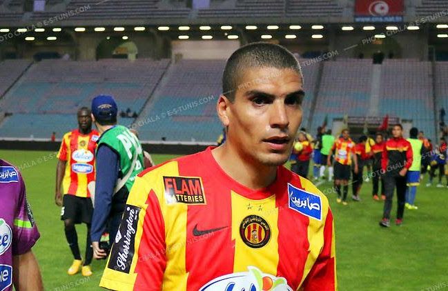 Hatem Béjaoui joueur de l'Espérance sportive de Tunis. (Photo CHALA)