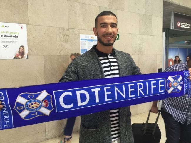 Haythem Jouini rejoint CD Tenerife. (Photo : Compte Twitter du CD Tenerife)