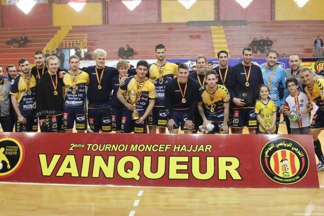 France's Saint-Raphaël VHB win second edition of Moncef Hajjar Handball Tournament (est.org.tn)