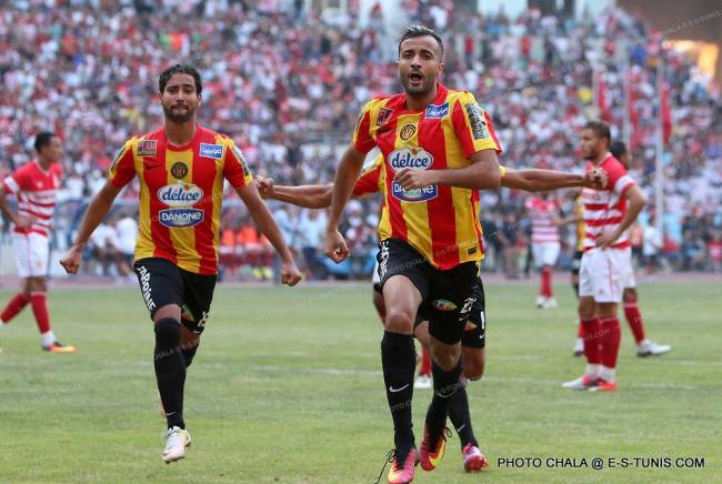 Un derby Espérance de Tunis contre Club Africain en Supercoupe de Tunisie à Doha. (Photo CHALA)
