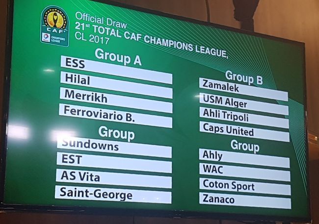 Espérance drawn in Group C with Sundows, AS Vita and St Georges. (CAF Online Photo)