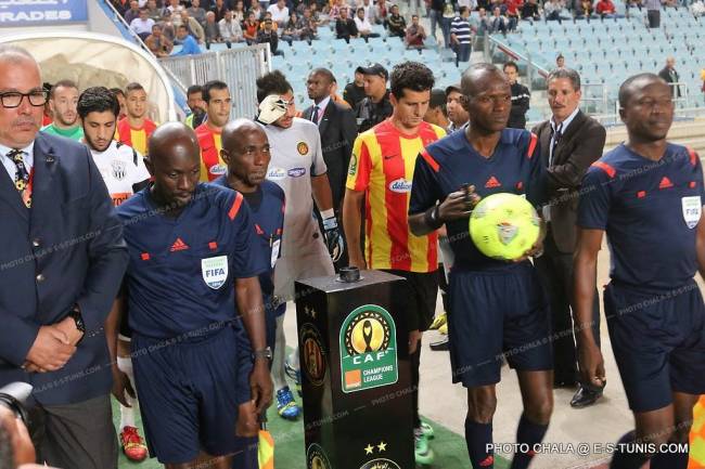 L'Espérance de Tunis face à l' ES Sétif en Ligue des champions 2014. (Photo CHALA)