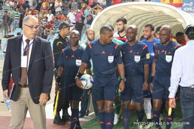 Eric Otogo-Castane pour AS Vita Club - Espérance de Tunis. (Photo CHALA)