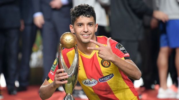 Two-goal star Saâd Bguir. Photo | AFP
