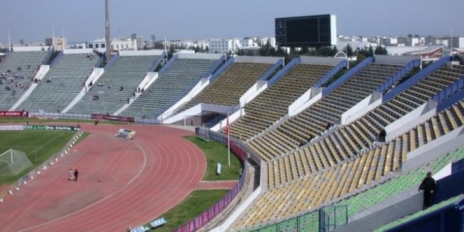 Le stade olympique d'El Menzah accueillera le match de la CAF CL face à FC Platinum. (Photo shems.fm)