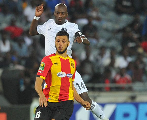 Anice Badri gave Esperance the lead before Haythem Jouini made it 2-0. Photo | Sydney Mahlangu | BackpagePix