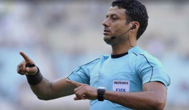 L'arbitre Youssef Sraïri désigné pour le match de mercredi face à l'US Ben Guerdane. (Photo twitter)