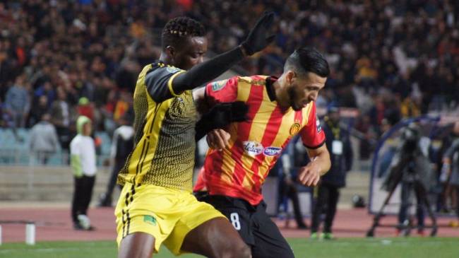 Esperance de Tunis held to an unexpected home barren draw by visitors AS Vita Club. Photo | CAF Online