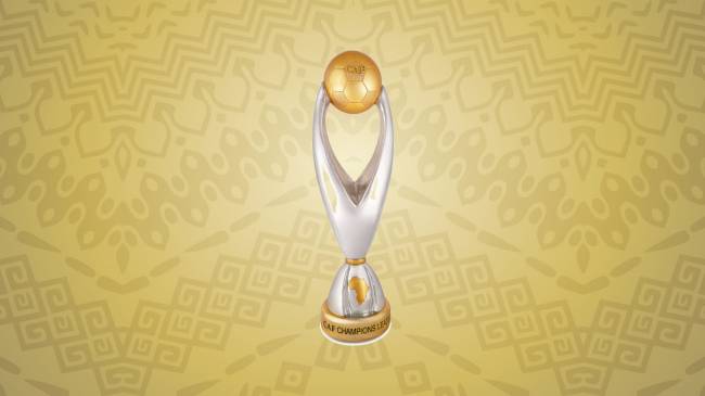 CAF Champions League trophy. Photo | CAF Online