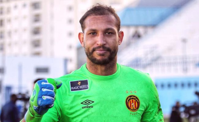 Esperance goalkeeper Farouk Ben Mustapha. Photo | est.org.tn