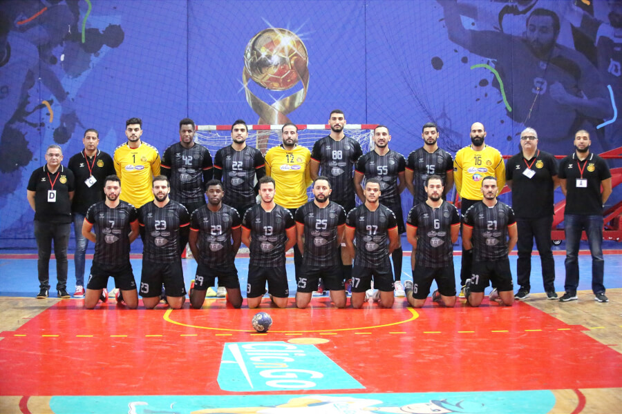 الترجي في ربع نهائي البطولة العربية للأندية البطلة لكرة اليد. صورة : الموقع الرسمي للترجي الرياضي التونسي