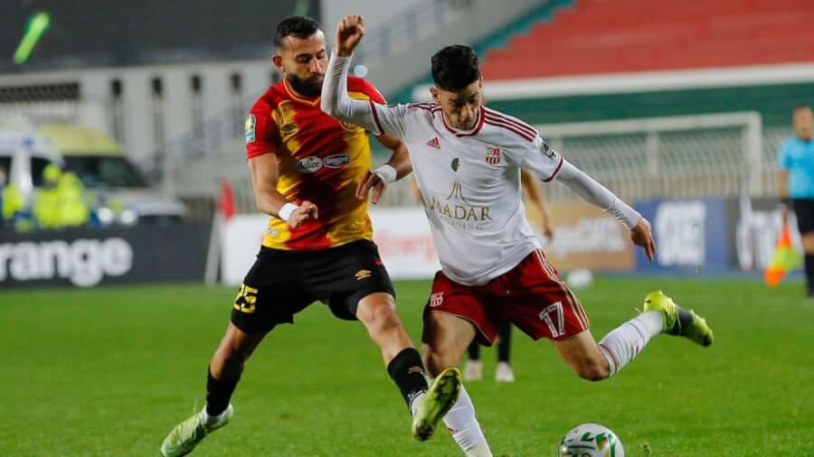 Belouizdad and Esperance draw in Algiers. Photo | CAF Online