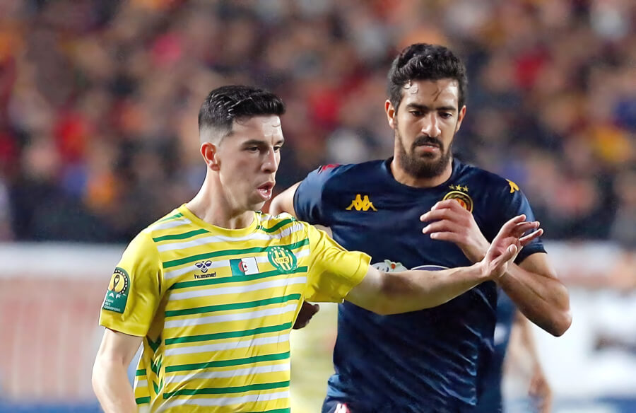 L'Espérance de Tunis s'impose face à la JS Kabylie en quart de finale de la Ligue des champions. Bravo ! (Photo CAFOnline.com)