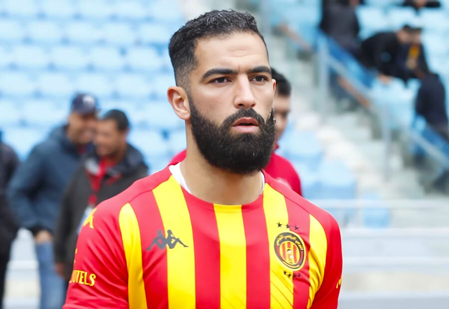 Le défenseur Yassine Meriah a écopé de quatre matchs de suspension avec une amende de 10000 dinars. (Photo est.org.tn)