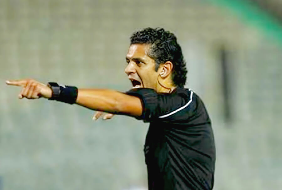 L'arbitre égyptien Ahmed El-Ghandour (Photo ghanasoccernet.com)