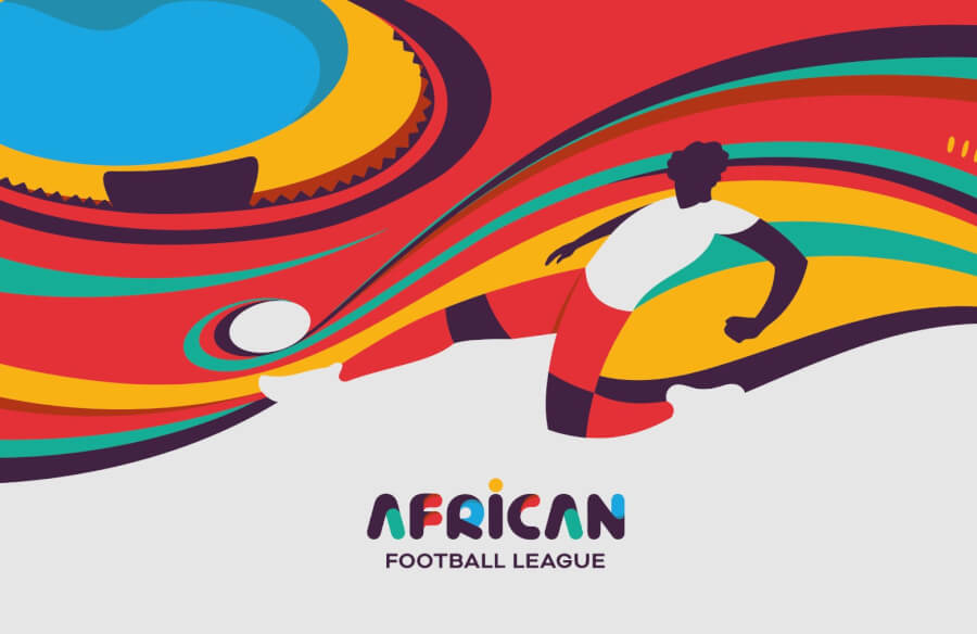 Logo de l'African Football League (Photo CAFOnline.com)