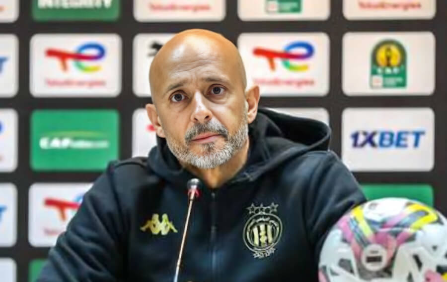 The scathing rebuke from coach Miguel Cardoso following the events he experienced during the capital derby against Club Africain. (Photo Taraji+)