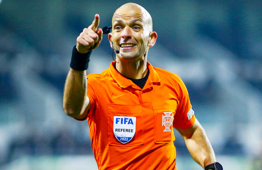 L'arbitre international portugais Luis Godinho désigné pour le derby de la capitale face au Club Africain (DeFodi Images / Icon Sport)