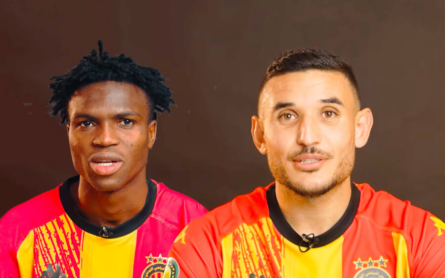 Aboubacar Diakité et Chiheb Jebali, les deux nouvelles recrues sang et or. (Photo Taraji+)