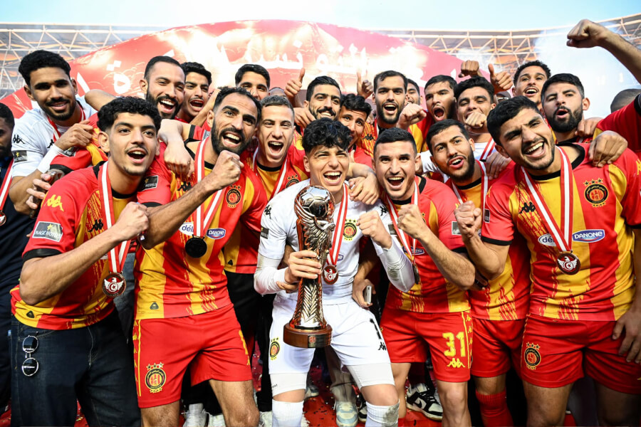 Esperance de Tunis wins the 2023-2024 Tunisian Super Cup. (Photo est.org.tn)