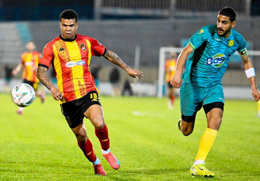 Le Brésilien Yan Sasse lors du match amical face à l'AS Marsa au stade Chedly Zouiten, le 22 mars 2025. (Photo Taraji+)