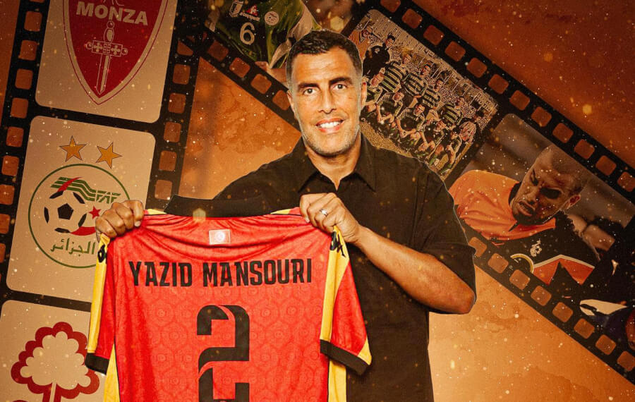 L'ancien international algérien, Yazid Mansouri, nommé nouveau directeur sportif de l'Espérance de Tunis. (Photo est.org.tn)