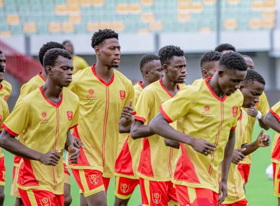 Les joueurs de Rahimo FC du Burkina Faso, prochain adversaire de l'Espérance de Tunis en Ligue des champions de la CAF. (Photo @RahimoFC)