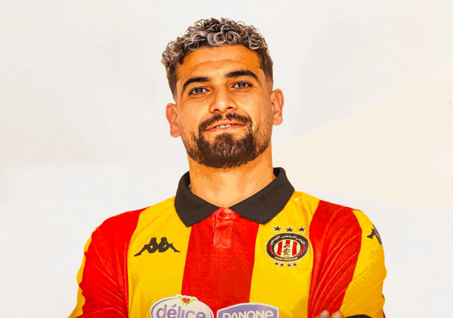 Moez Hadj-Ali nouvelle recrue sang et or. (Photo est.org.tn)