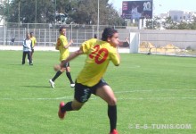 Le jeune Khaled Ayari à l'entraînement. (Photo MSM)