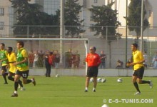 Séance d'entraînement sous la houlette du coach Cabral. (Photo MSM)