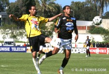 Walid Tayeb lors du match CAB - EST du 14 mai 2008. (Photo CHALA)