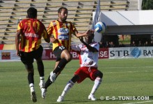 Ahmed Hammi lors du match face à l'ESS, le 26 juillet 2008. (Photo CHALA)