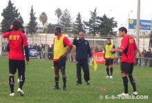 Entraînement de l'équipe professionnelle au Parc B. (Photo MSM)