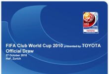 Tirage au sort officiel de la Coupe du Monde des Clubs, EAU 2010, présenté par Toyota