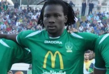 Le camerounais Ene Edet Otudor Otobong, joueur d'Al Ittihad Al-Sakandary.