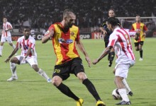 Walid Hichri face au Wydad AC, le 14 août 2011 à Casablanca. (Photo Wydad.com)