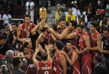 Les tunisiens trônent sur l'Afrique. Rendez-vous aux J.O. Londres 2012 ! (Photo : FIBA)