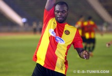 N'Djeng a frappé fort contre le MCA, auteur d'un hat-trick, le Camerounais promet de ne pas s'arrêter là ! (Photo CHALA)