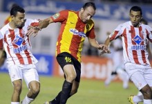 Bouazzi lors du dernier Espérance ST - Wydad AC au stade d'El Menzah ! (Photo : AFP)