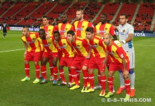 Le onze sang et or aligné contre CF Monterrey, le 14 décembre 2011 à Toyota. (Photo CHALA)
