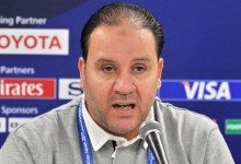 Maâloul en conérence de presse. (Photo AFP)
