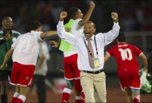 Joie de la Guinée Equatoriale après sa victoire sur la Libye en match d'ouverture de la CAN 2012 (Photo : Keystone)