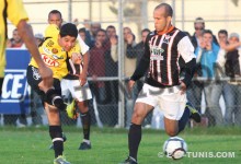 Le Sang et Or Z. Ounelli, meilleur buteur du tournoi Printemps Arabe U-20 avec trois buts. (Photo : CHALA)