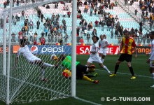 Le but d'égalisation de Chammam dans les arrêts de jeu était insuffisant pour s'offrir la Supercoupe d'Afrique. (Photo CHALA)