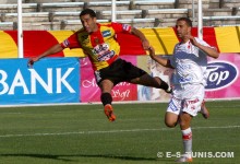 Sameh Derbali lors du match EST - OB, en Ligue 1, le 12 mai 2011 à El Menzah (Photo CHALA)